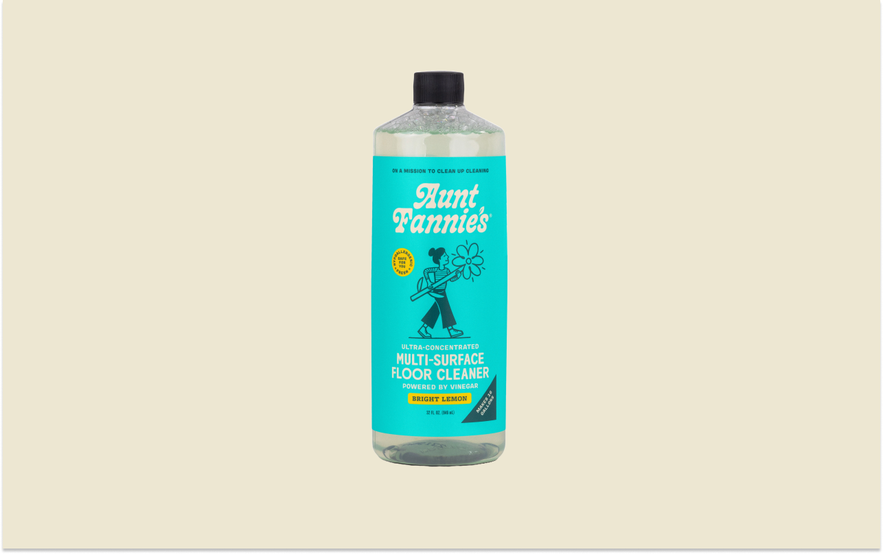 Non-Toxic Natural Floor Cleaner – Aunt Fannie's