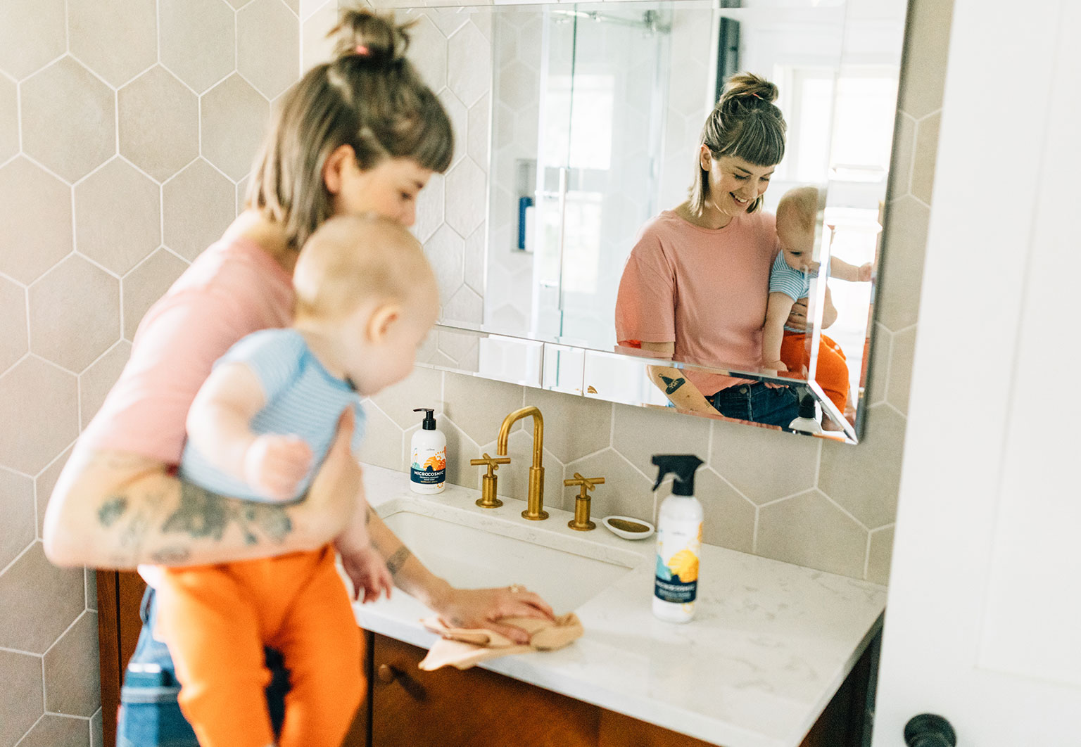 Wellness while you wash.