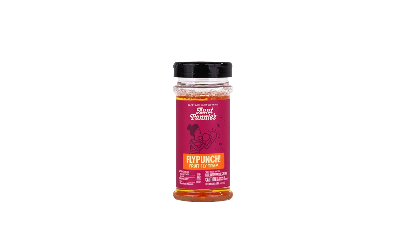FlyPunch! Fruit Fly Trap – Aunt Fannie's