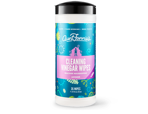 Cleaning Vinegar Wipes – Lavender, Single Canister