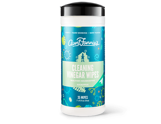 Cleaning Vinegar Wipes – Eucalyptus, Single Canister