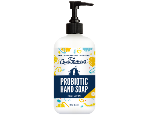 Probiotic Hand Soap – Fresh Lemon, Single Bottle