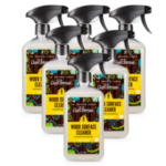 wood surface spray 6 pack transparent